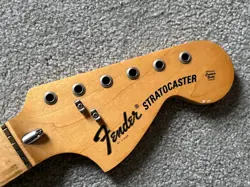 1975 FENDER STRATOCASTER GUITAR NECK MAPLE