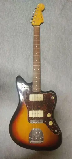 FENDER JAPAN JAZZMASTER SUNBURST ELECTRIC GUITAR - VINTAGE CONDITION