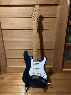 FENDER JAPAN ST57-65AS ELECTRIC GUITAR LAKE PLACID BLUE, USED