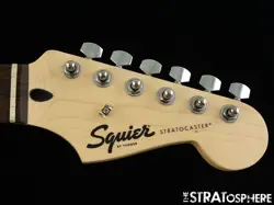 FENDER SQUIER SONIC SERIES STRAT NECK + TUNERS GUITAR STRATOCASTER INDIAN LAUREL