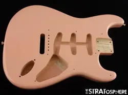 FENDER CUSTOM SHOP 70TH ANNIE 54 STRATOCASTER NOS BODY STRAT ASH SHELL PINK