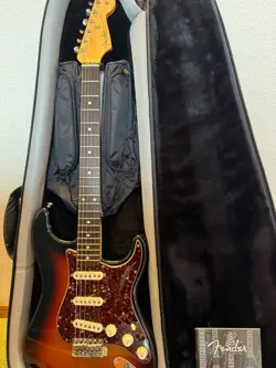 ELECTRIC GUITAR FENDER USA JOHN MAYER SIGNATURE STRATOCASTER SUNBURST WITH CASE