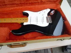 ELECTRIC GUITAR FENDER ST57US BLK BLACK JAPAN WITH HARD CASE