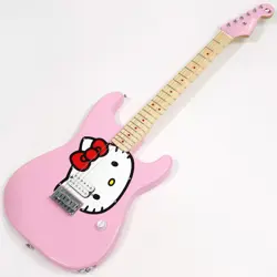 SQUIER BY FENDER LIMITED EDITION HELLO KITTY STRATOCASTER