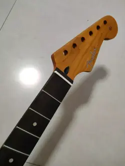 NEW STRAT 22 FRET ROASTED MAPLE ELECTRIC GUITAR NECK ROSEWOOD FOR FENDER REPLACE