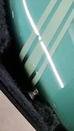 2006-08 FENDER JAPAN MG-69-77CO MUSTANG OCEAN TURQUOISE METALLIC