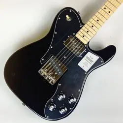 FENDER MADE IN JAPAN TRADITIONAL 70S TELECASTER CUSTOM MAPLE BLACK #GG7T8