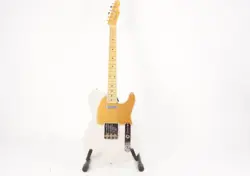 FENDER JV MODIFIED 50S TELECASTER WHITE BLONDE ELECTRIC GUITAR