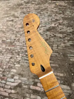 FENDER 22FRETS ROASTED MAPLE MATTE STRAT REPLACEMENT ELECTRIC GUITAR NECK DIY