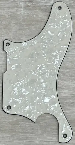 FOR FENDER TELE CABALLO TONO LIGERO GUITAR PICKGUARD,4 PLY IVORY WHITE PEARL