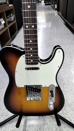 FENDER HERITAGE 60S TELE CUSTOM USED ALDER BODY ROSEWOOD FINGERBOARD W/SOFT CASE