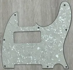 PICK FITS FENDER TELECASTER 8-HOLE P90 STYLE GUITAR PICKGUARD,IVORY WHITE PEARL