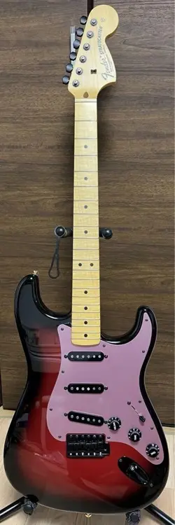 FENDER KEN STRATOCASTER GALAXY RED 2021 ELECTRIC GUITAR - MINT CONDITION