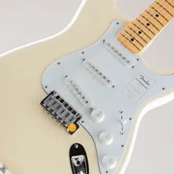 FENDER STANDARD STRATOCASTER OLYMPIC WHITE MAPLE FINGERBOARD
