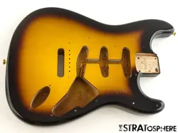 FENDER CUSTOM SHOP 70TH ANNIE 54 STRAT NOS BODY ASH SUNBURST 