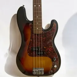 FENDER JAPAN PRECISION ELECTRIC BASS WITH SOFT CASE - USED