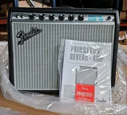 FENDER  PRINCETON REVERB AMPLIFIER - BLACK