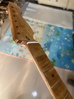 ELECTRIC GUITAR NECK 22FRETS ST HANDLE ROASTED MAPLE FENDER STRAT REPLACEMENT