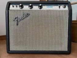 RARE FENDER CHAMP AMP 70'S SILVERFACE VINTAGE