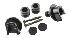 FENDER SECURITY STRAP LOCKS, BLACK