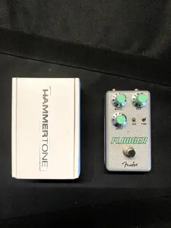 FENDER HAMMERTONE FLANGER PEDAL W ORIGINAL BOX