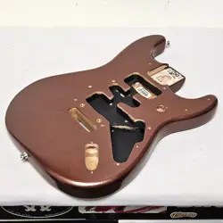 2017 FENDER ROADHOUSE STRAT ALDER BODY COPPER - ACTIVE ELECTRONICS STRATOCASTER