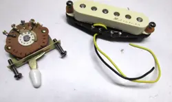 FENDER VINTAGE NOISELESS STRAT SINGLE COIL MIDDLE NECK GUITAR PICKUP PU-10565 PA