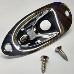 BOAT OUTPUT JACK PLATE FOR FENDER OR SQUIER STRATOCASTER