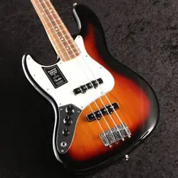 FENDER PLAYER SERIES JAZZ BASS LEFT-HANDED 3-COLOR SUNBURST PAU FERRO