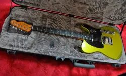 FENDER AMERICAN ULTRA II TELECASTER EBONY FINGERBOARD SOLAR FLARE 2024 E.GUITAR