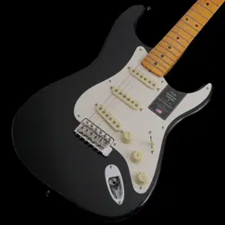 FENDER AMERICAN VINTAGE II 1957 STRATOCASTER MAPLE FINGERBOARD BLACK MADE IN USA