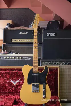FENDER CUSTOM SHOP 52 TELECASTER JOURNEYMAN RELIC AGED BUTTERSCOTCH BLONDE USED