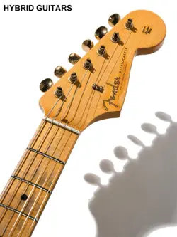 FENDER CUSTOM SHOP 1956 STRATOCASTER HEAVY RELIC BLACK ELECTRIC GUITAR 2013