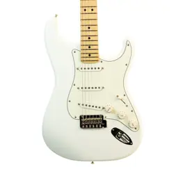 FENDER PLAYER STRATOCASTER MAPLE FINGERBOARD POLAR WHITE ELECTRIC GUITAR