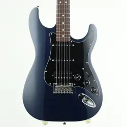 FENDER AERODYNE II STRATOCASTER HSS MEDIUM SCALE GUN METAL BLUE
