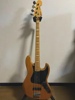 ELECTRIC BASS GUITAR FENDER JAZZ JB75 NATURAL MADE IN JAPAN