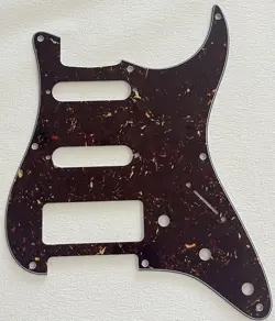 CUSTOM FOR FENDER STRATOCASTER 8 SCREW S-S-P90 GUITAR PICKGUARD,BROWN TORTOISE