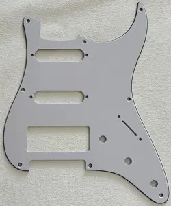 CUSTOM FOR FENDER STRATOCASTER 8 SCREW S-S-P90 GUITAR PICKGUARD ,3 PLY WHITE