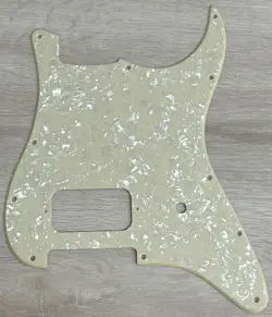 FOR FENDER STRATOCASTER START SINGLE HUMBUCKER GUITAR PICKGUARD,CREAM PEARL
