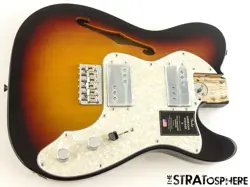 FENDER AV II AMERICAN VINTAGE 1972 TELE THINLINE ASH LOADED BODY 3TS