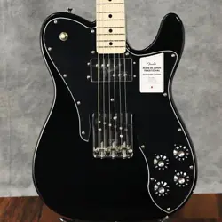 FENDER MIJ TRADITIONAL 70S TELECASTER CUSTOM MAPLE FINGERBOARD BLACK