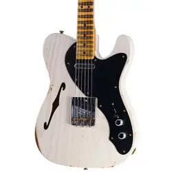 BRAND NEW FENDER CUSTOM SHOP LIMITED NOCASTER THINLINE RELIC AGED WHITE BLONDE