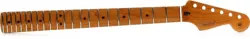 FENDER STRATOCASTER NECK, ROASTED MAPLE, FLAT OVAL, 22 JUMBO FRETS
