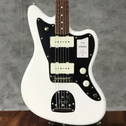 FENDER MIJ HYBRID II JAZZMASTER ROSEWOOD FINGERBOARD ARCTIC WHITE