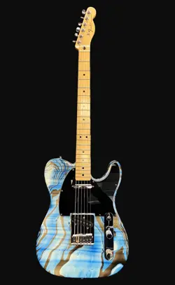 FENDER STANDARD TELECASTER SWIRL ELECTRIC GUITAR
