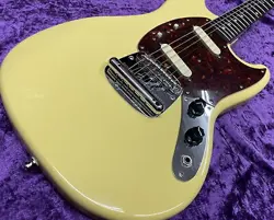 FENDER JAPAN MG69-65 USED 1999-2002 MAPLE NECK ROSEWOOD FINGERBOARD W/SOFT CASE