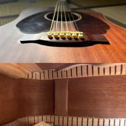MAHOGANY GUITAR WITH