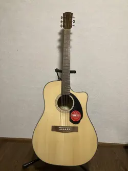 FENDER CD-60SCE ECO ACOUSTIC GUITAR WITH SOFT CASE - USED, GREAT CONDITION