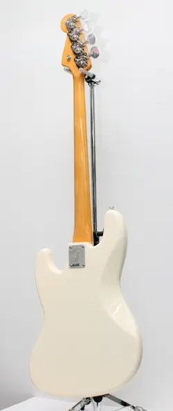 FENDER AMERICAN VINTAGE II 1966 JAZZ BASS / OLYMPIC WHITE 4.27KG ONLY 1 BOTTLE S
