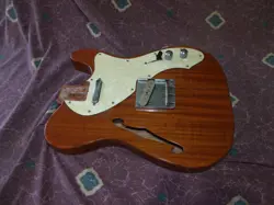 CIRCA 1986 FENDER JAPAN TN70-EX THINLINE TELECASTER LOADED BODY PLUS SQUIER NECK